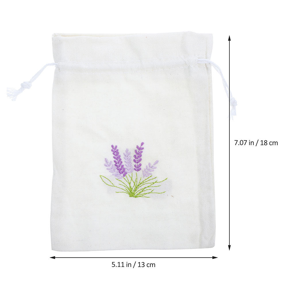Empty Lavender Pattern Drawstr - Dried Herbs 评论和价格