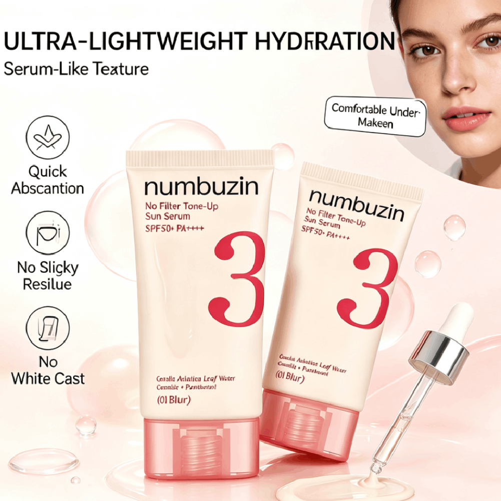 Numbuzin 3 Sun Serum SPF50+ Ce - Echinacea 评论和价格
