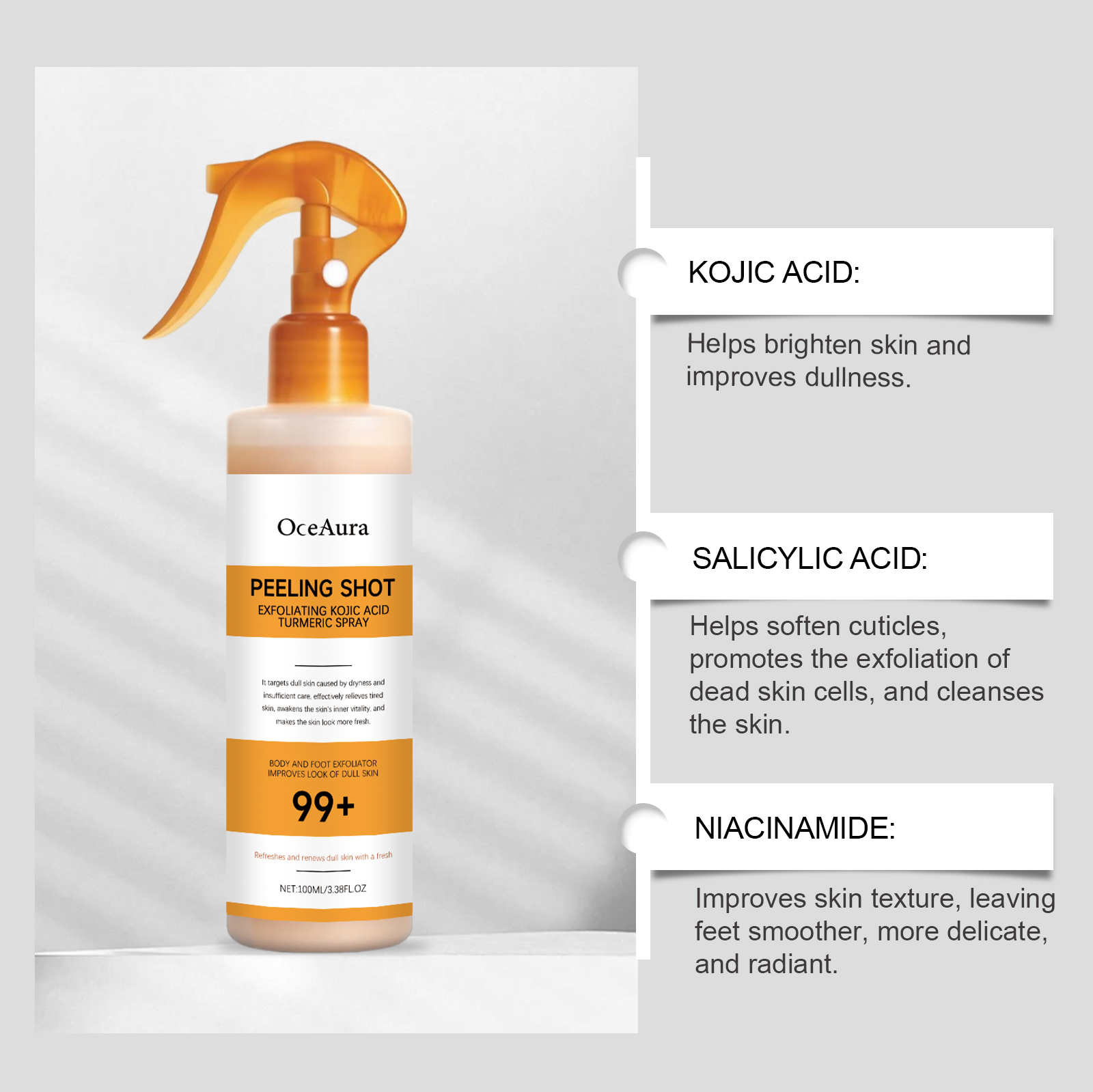 Kojic Acid Turmeric Spray and  - Turmeric 评论和价格