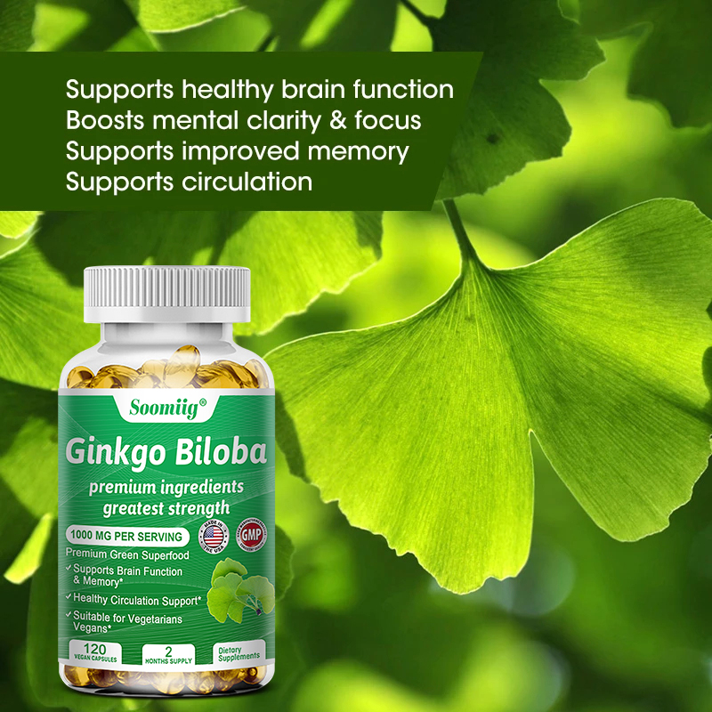 Ginko Biloba Capsules - Brain  - Ginger Tea 评论和价格