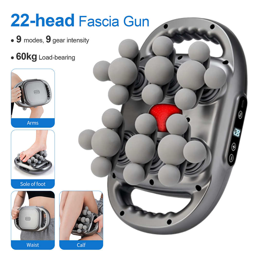 22-Head Fascia Gun High-Freque - Health Wellness 评论和价格