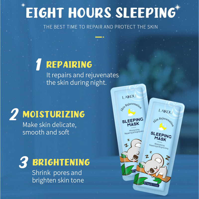 LAIKOU 7PCS Sleeping Facial Ma - Chamomile Tea 评论和价格