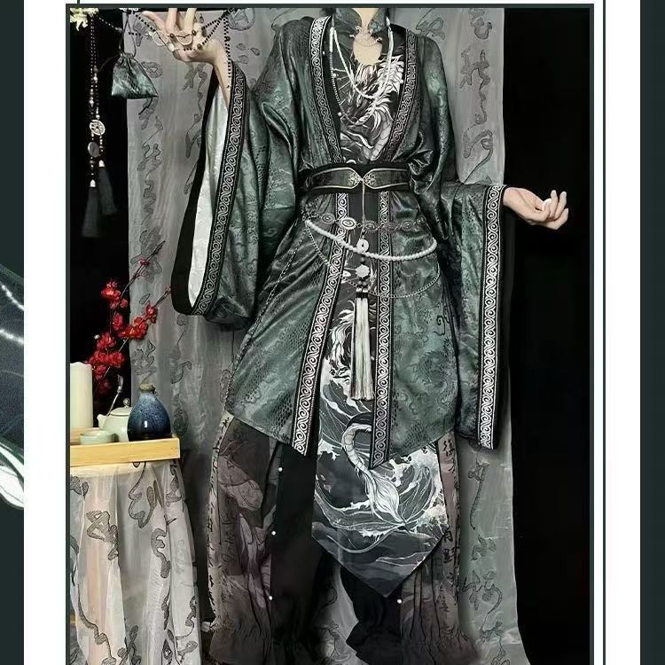 Chinese Hanfu Song Style Set - - Echinacea 评论和价格