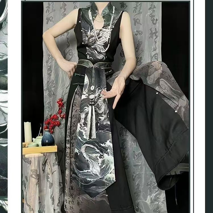Chinese Hanfu Song Style Set - - Echinacea 评论和价格